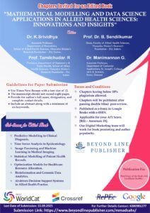 Mathematical Modelling and Data Science Applications in Allied Health Sciences Innovations and Insights